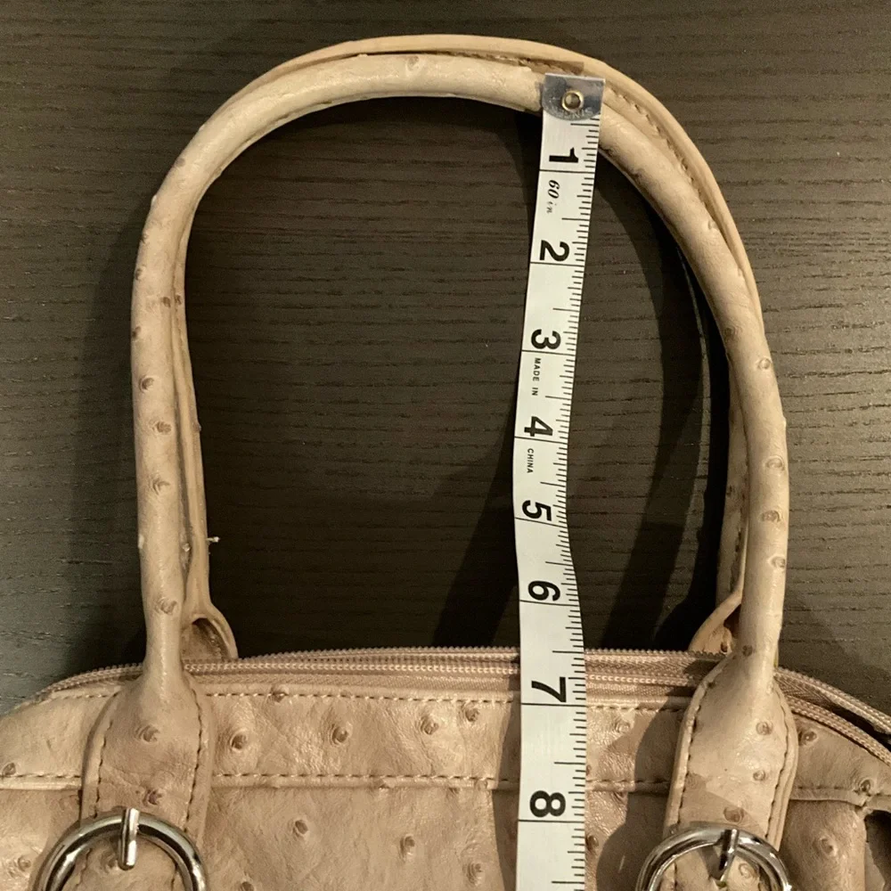 New Directions Textured Tan Purse